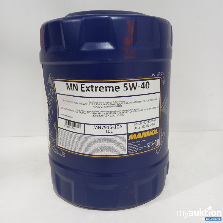 Artikel Nr. 794897: Mannol MN Extreme 5W-40  