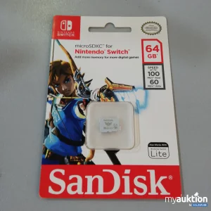 Auktion Nintendo Switch Micro SDXC 64GB SanDisk