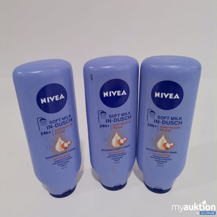 Artikel Nr. 780900: Nivea Soft milk in Dusch 3x400ml 