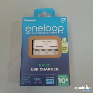 Auktion Panasonic Eneloop Basic USB Charger 