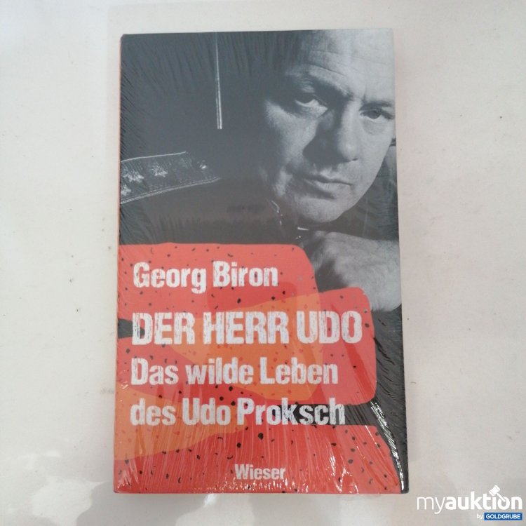 Artikel Nr. 743902: "Der Herr Udo: Udo Proksch Biografie"