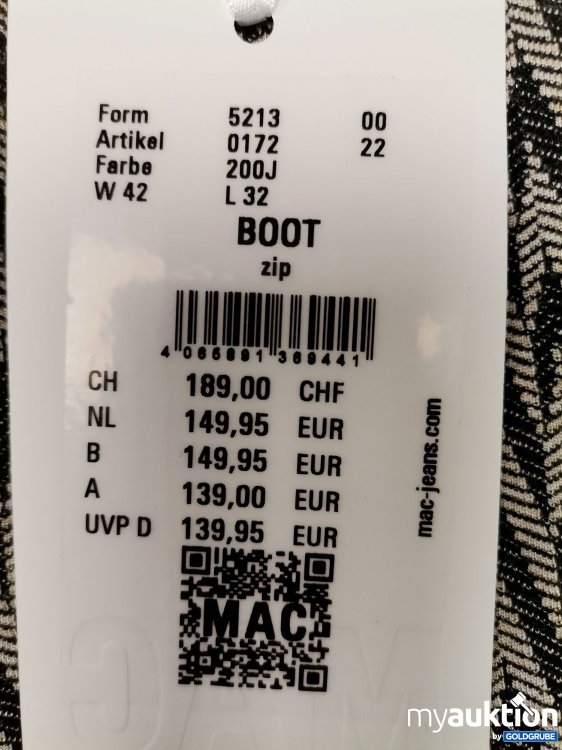 Artikel Nr. 726903: Mac boot Hose