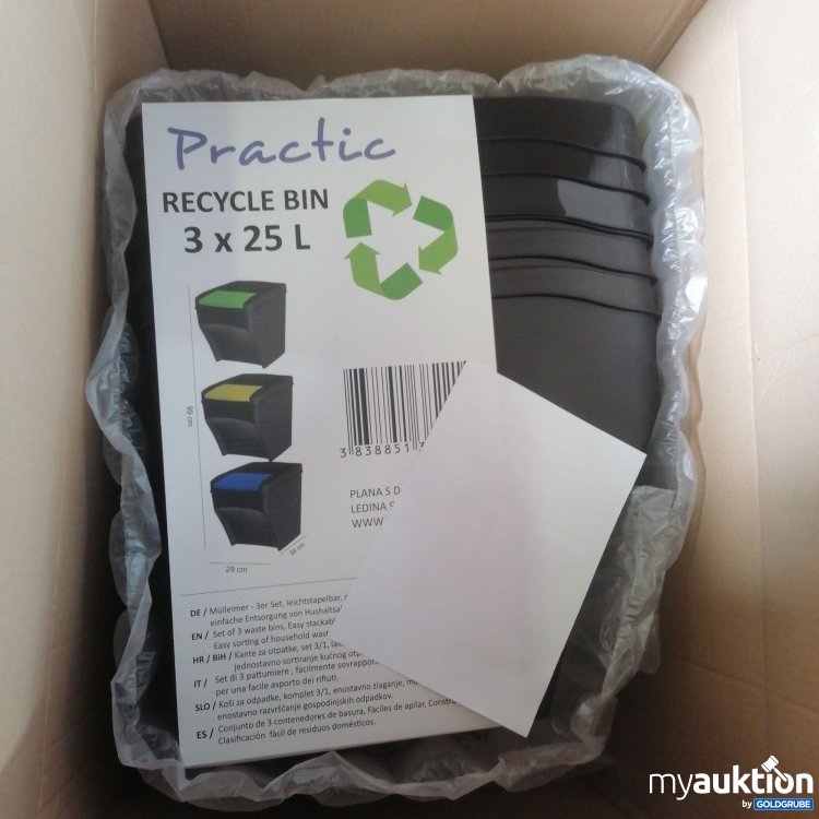 Artikel Nr. 760903: Practic Recycle Bin 3x25l