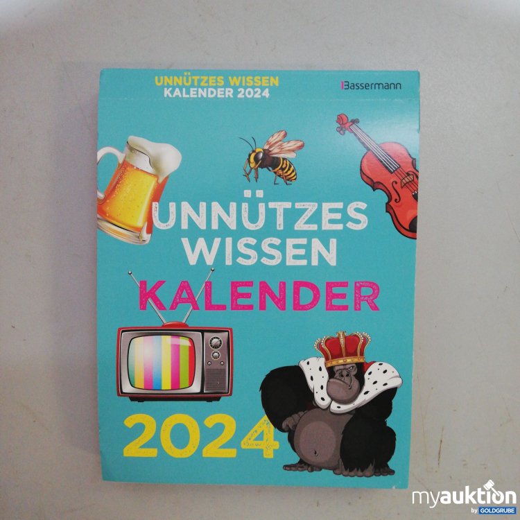 Artikel Nr. 747904: Unnützes Wissen Kalender 2024