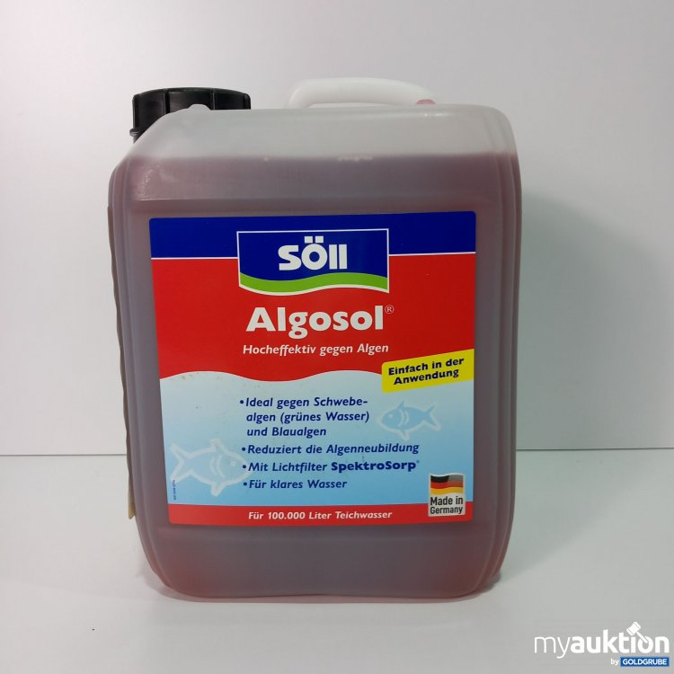 Artikel Nr. 764904: Söll Algosol 5l Antialgen Teichreiniger