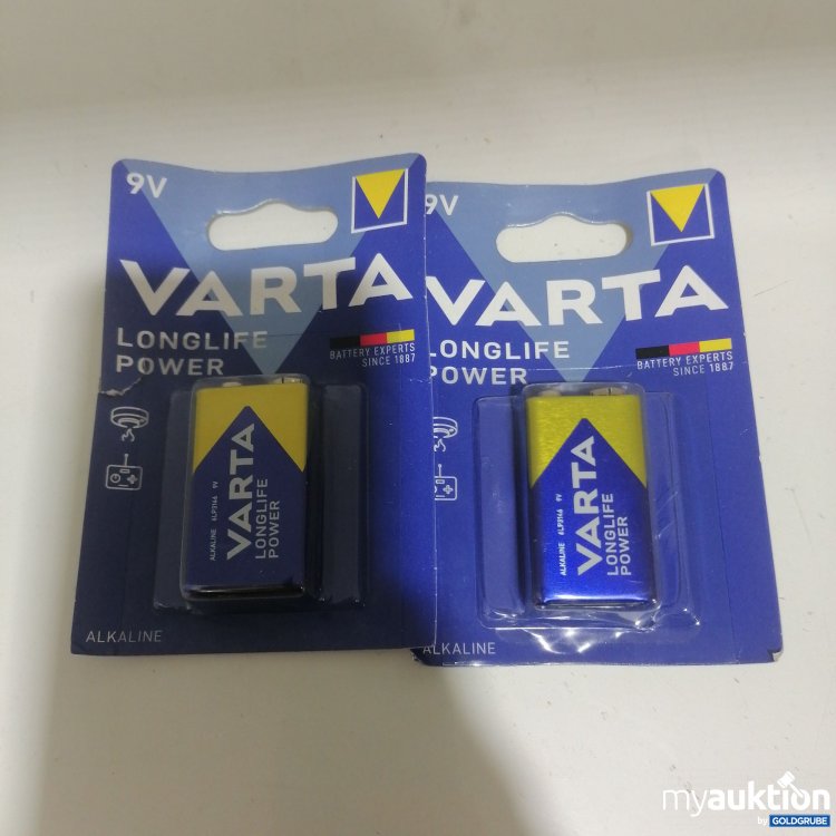 Artikel Nr. 768905: Varta Longlife Power 9V 2 Stück 