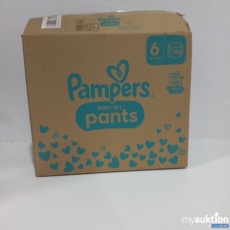 Artikel Nr. 790905: Pampers babydry Windeln 6 14-19kg 138Stk