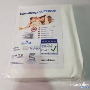 Auktion EuroallergySuperior Anti-Staubmilben Bezug 80x200x20cm