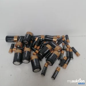 Auktion Duracell Batterien