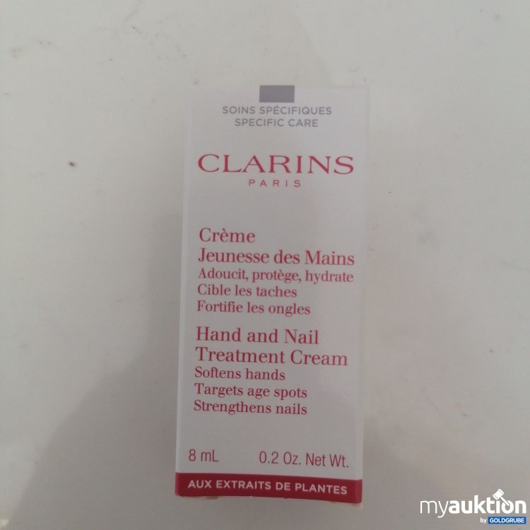 Artikel Nr. 754906: Clarins Paris Hand und Nagel Creme 8ml