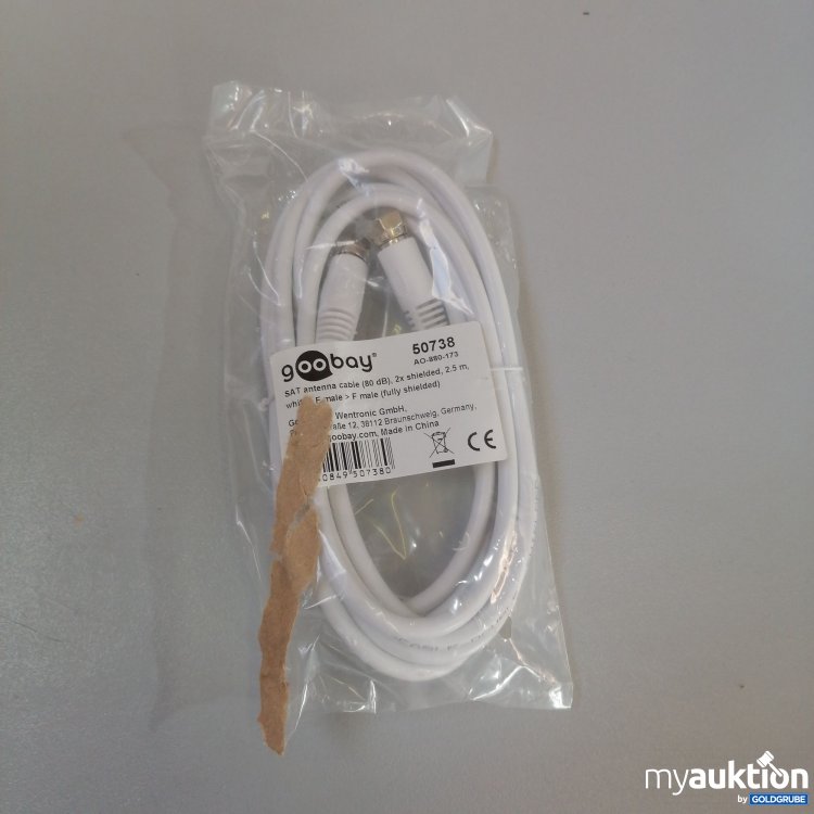 Artikel Nr. 756906: Goobay SAT Antenna Cable 2.5m