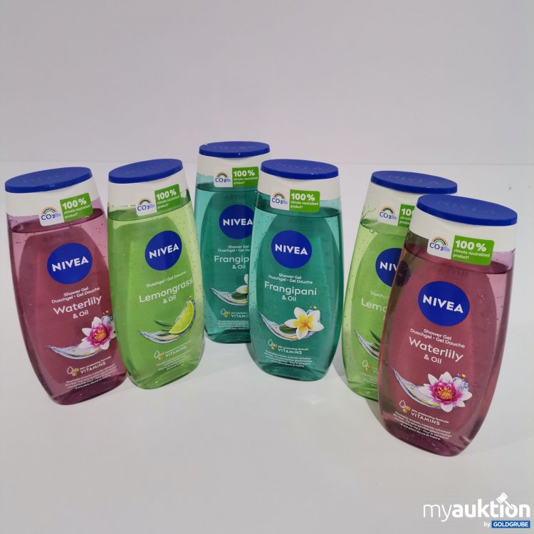 Artikel Nr. 780906: Nivea Shower gel 6x250 ml 