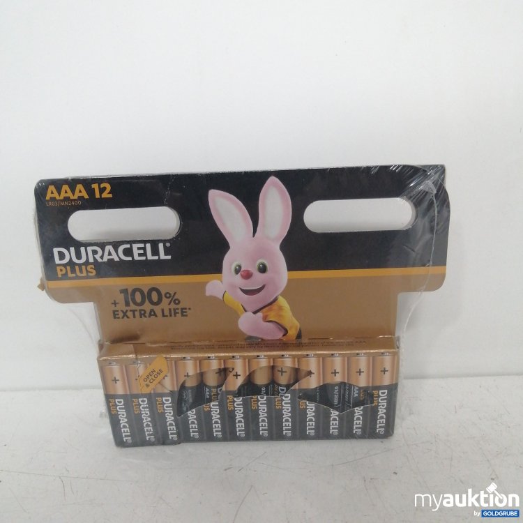 Artikel Nr. 736907: 12 x Duracell AAA Batterie 