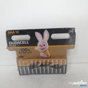 Auktion 12 x Duracell AAA Batterie 