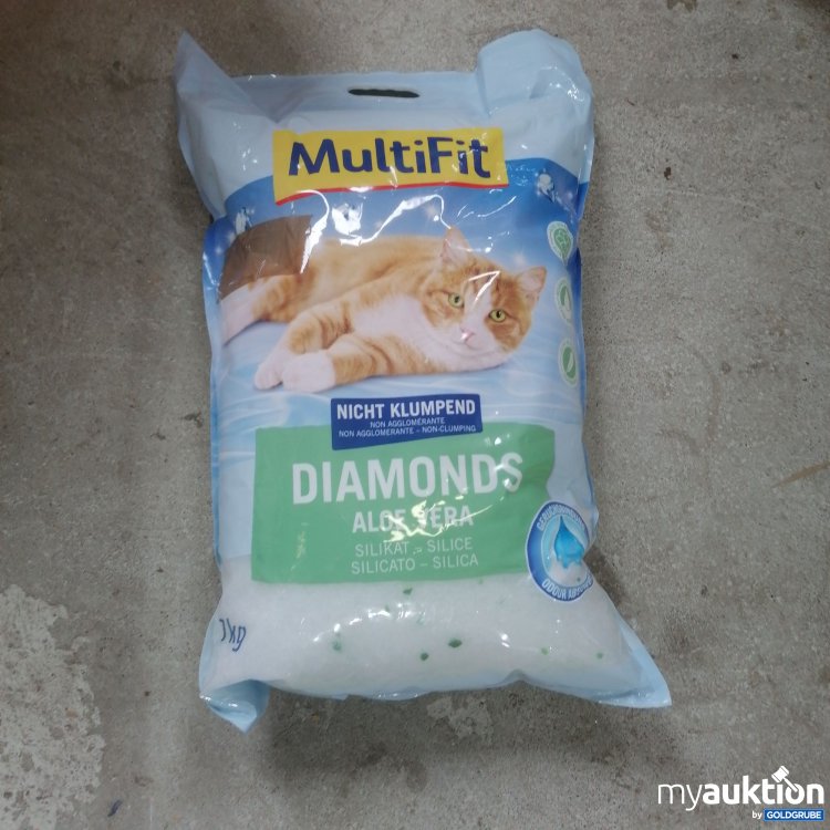 Artikel Nr. 738908: MultiFit Diamonds Katzenstreu 7kg