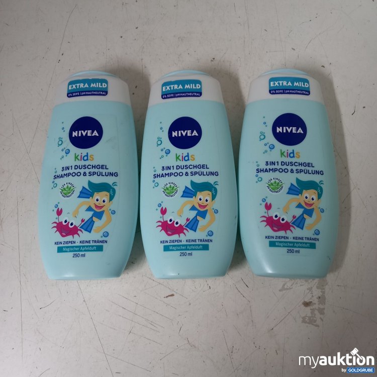 Artikel Nr. 356909: Nivea Kids 3in1 Duschgel 3x250ml