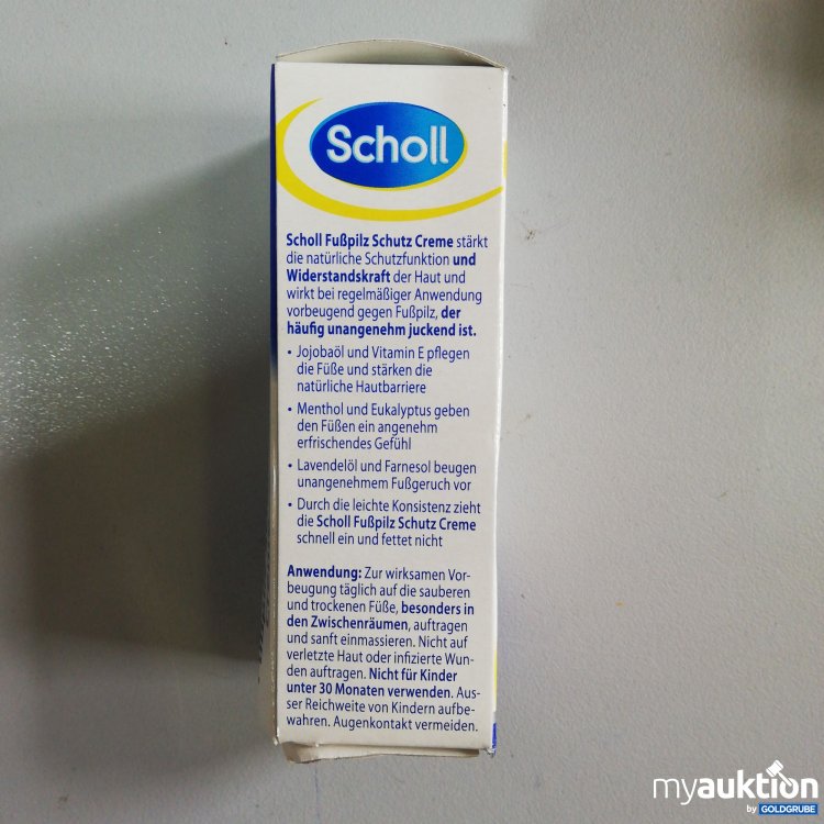 Artikel Nr. 750909: Scholl Fußpilz Schutz Creme 