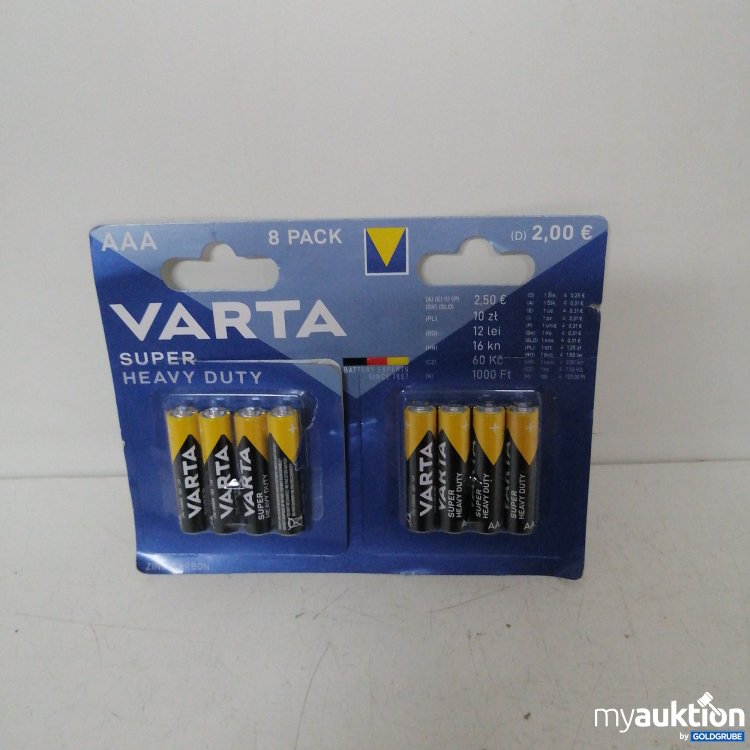 Artikel Nr. 736910: Varta AAA Batterie 