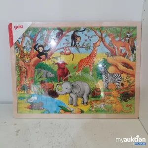 Auktion Goki Holz Puzzle 