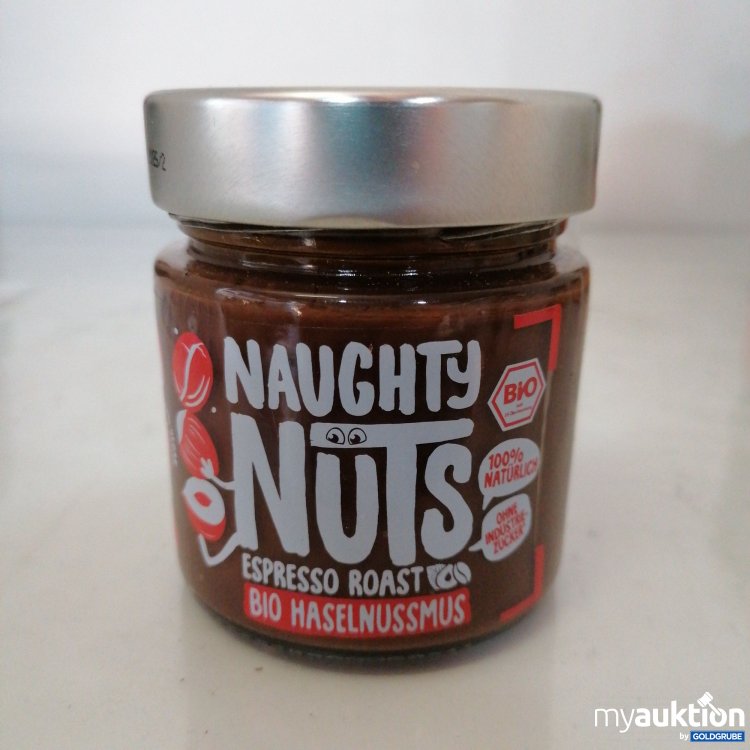 Artikel Nr. 749911: Naughty Nuts Bio Haselnussmus 250g