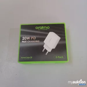 Auktion Oraimo 20W PD Fast Charger 2 Stück 