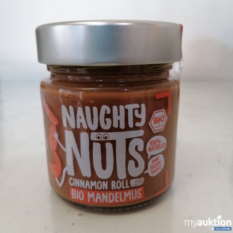 Artikel Nr. 749912: Naughty Nuts Cinnamon Roll Bio Mandelmus 250g