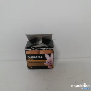 Auktion Duracell 9V Batterie 