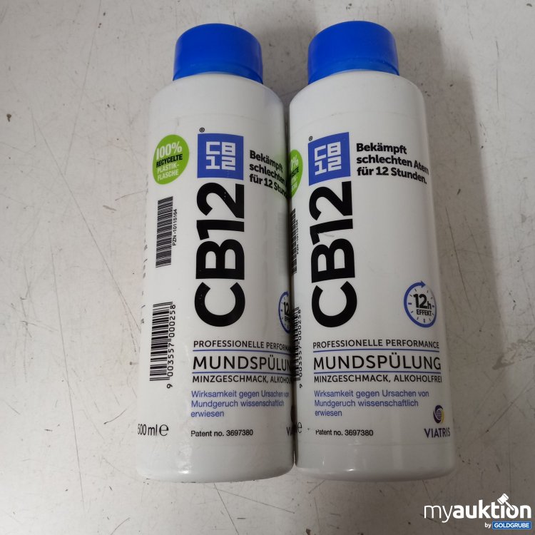 Artikel Nr. 356916: CB12 Mundspülung Minze 2x500ml