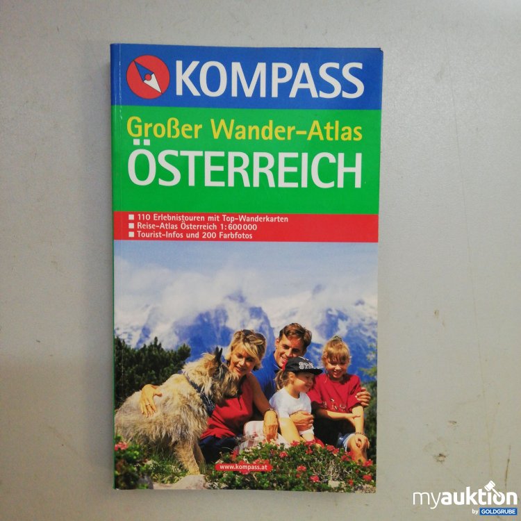 Artikel Nr. 747916: Großer Wander-Atlas Österreich