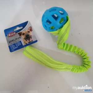 Auktion Trixi Hundespielzeug Ball mit Seil