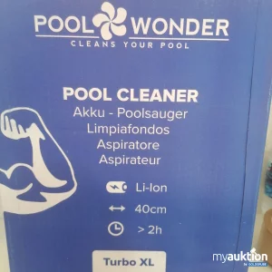 Auktion Pool Wonder Pool Cleaner Akku-Poolsauger 