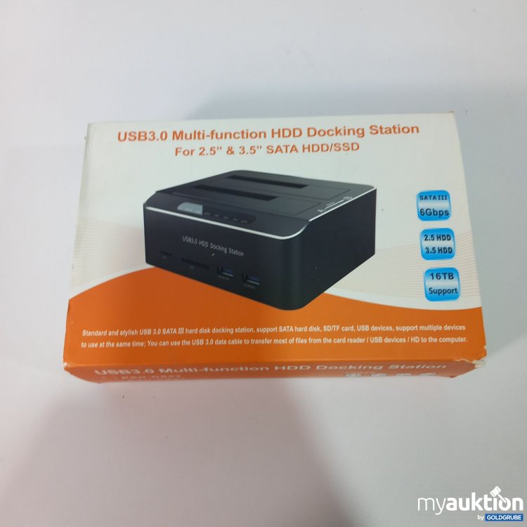 Artikel Nr. 764918: USB 3.0 Multk funktioniert HDD Docking Station 