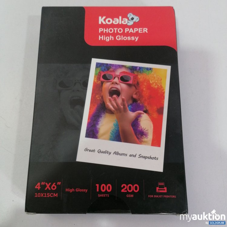 Artikel Nr. 785919: Koala Photo Paper  High Glossy 100stk 