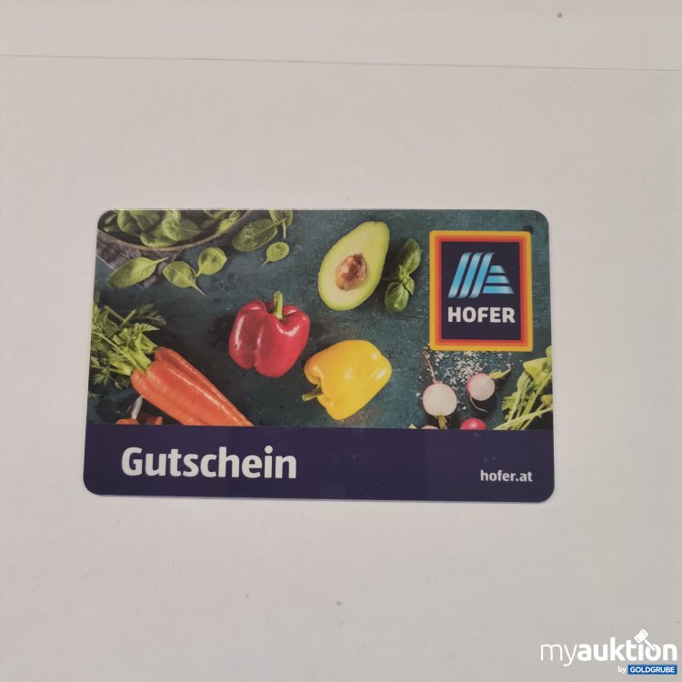 Artikel Nr. 758921: Hofer Gutschein Wert 10, - 