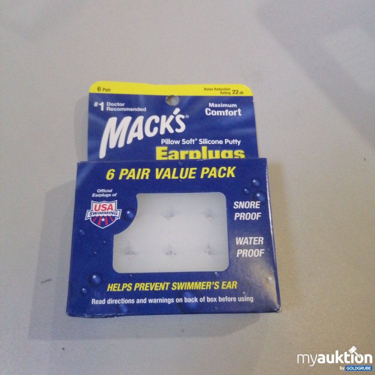 Artikel Nr. 761921: Mack's Earplugs 