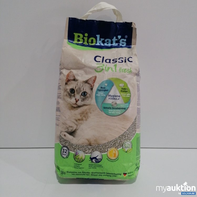 Artikel Nr. 793921: Biokat's Classic Katzenstreu 20l