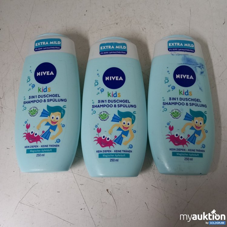 Artikel Nr. 356922: Nivea Kids 3in1 Duschgel 3x250ml