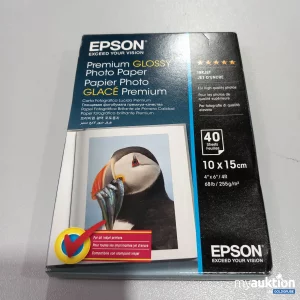 Artikel Nr. 384922: Epson Photo Papier 10x15cm 40 Sheets