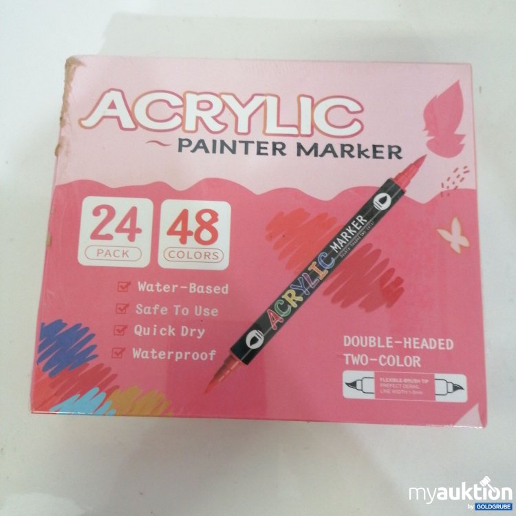 Artikel Nr. 751923: Acrylic Doppelspitze Marker Set