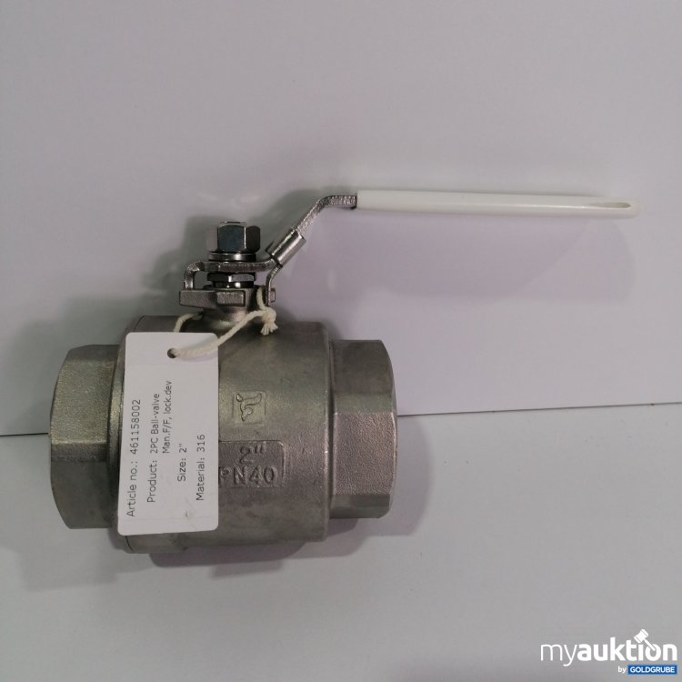 Artikel Nr. 779923: AWH 2PC Ball-valve  2" PN40