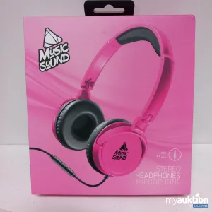 Artikel Nr. 794924: MusicSound Stereo Kopfhörer mit Mikrofon Pink