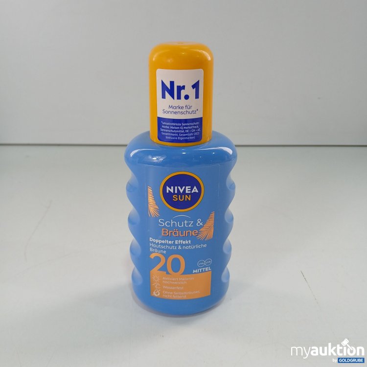 Artikel Nr. 800925: Nivea Sun Schutz&Bräune 20Mittel 200ml