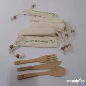 Artikel Nr. 377927: For the Planet Holz Besteckset 