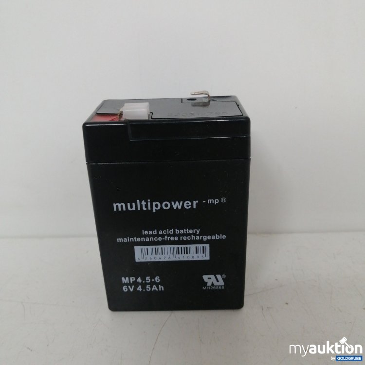 Artikel Nr. 736932: Multipower 6V/4.5Ah