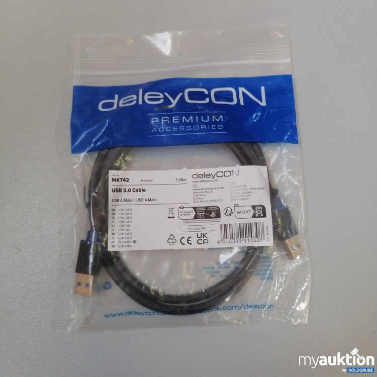 Artikel Nr. 756932: DeleyCON USB 3.0 Cable 1m