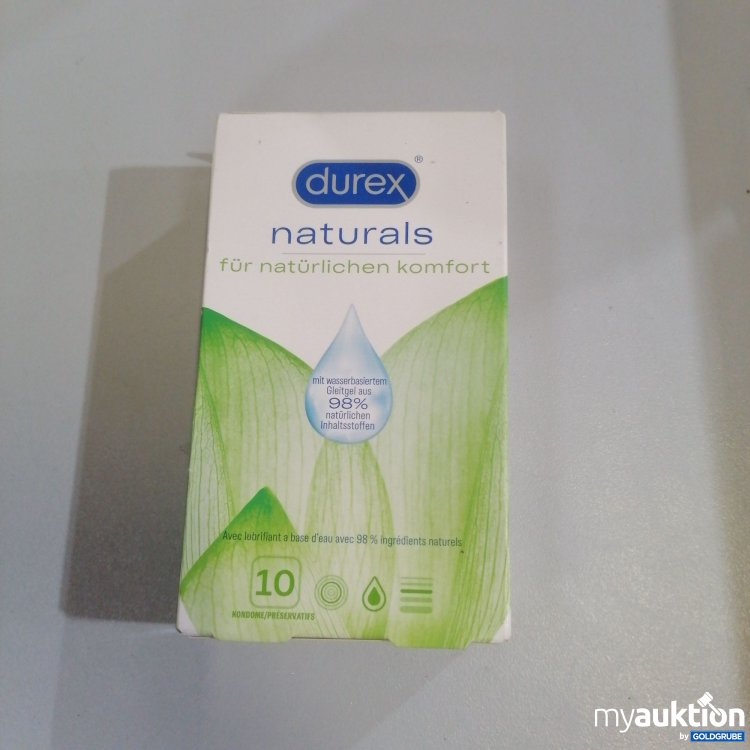 Artikel Nr. 772932: Durex Naturals 10 Kondome 