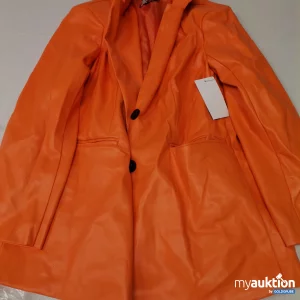 Auktion Nakd Blazer Lederoptik orange 