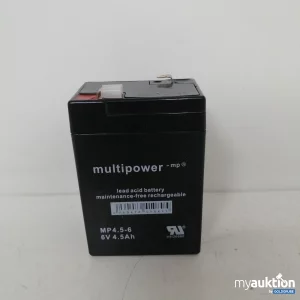 Auktion Multipower 6V/4.5Ah