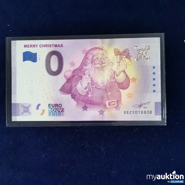 Artikel Nr. 739933: Merry Christmas O Euro Schein