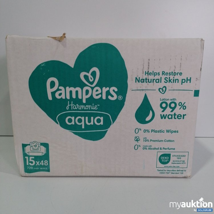 Artikel Nr. 792933: Pampers Feuchttücher 15x48stk 